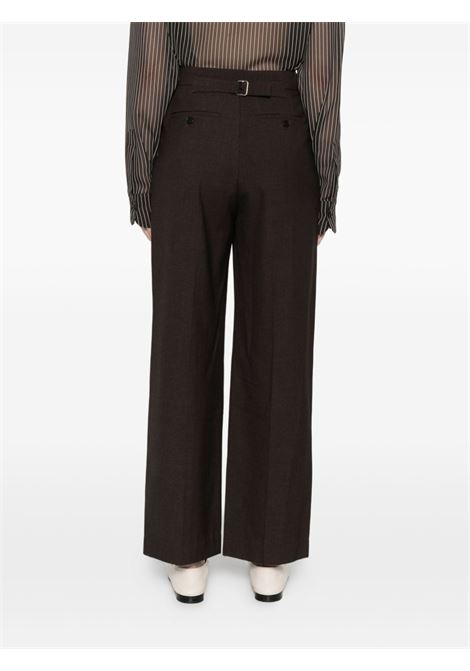 pantaloni belted pointed trousers donna marroni LOW CLASSIC | LW253PT01W21751